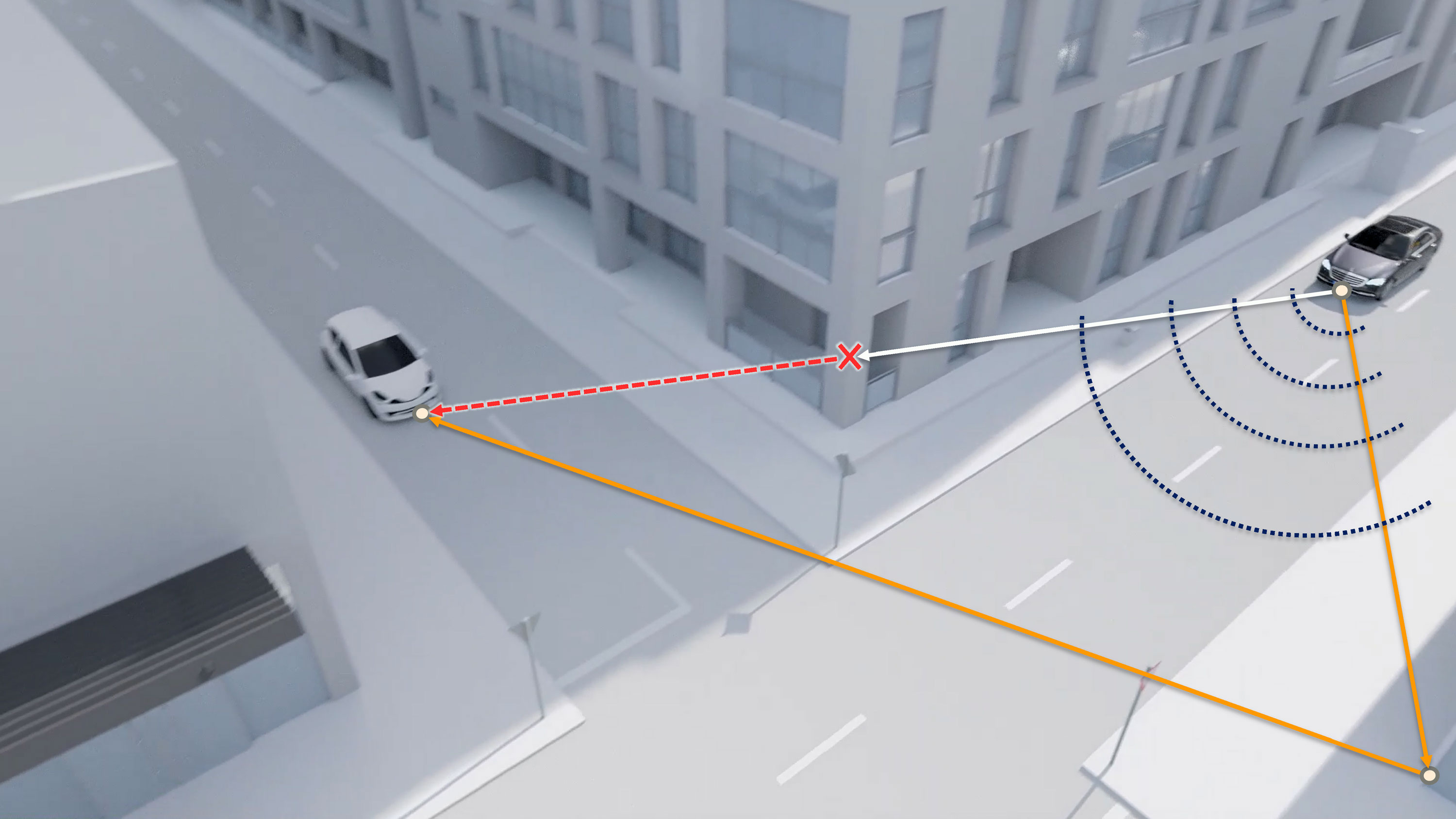New radar allows cars to spot hazards around corners