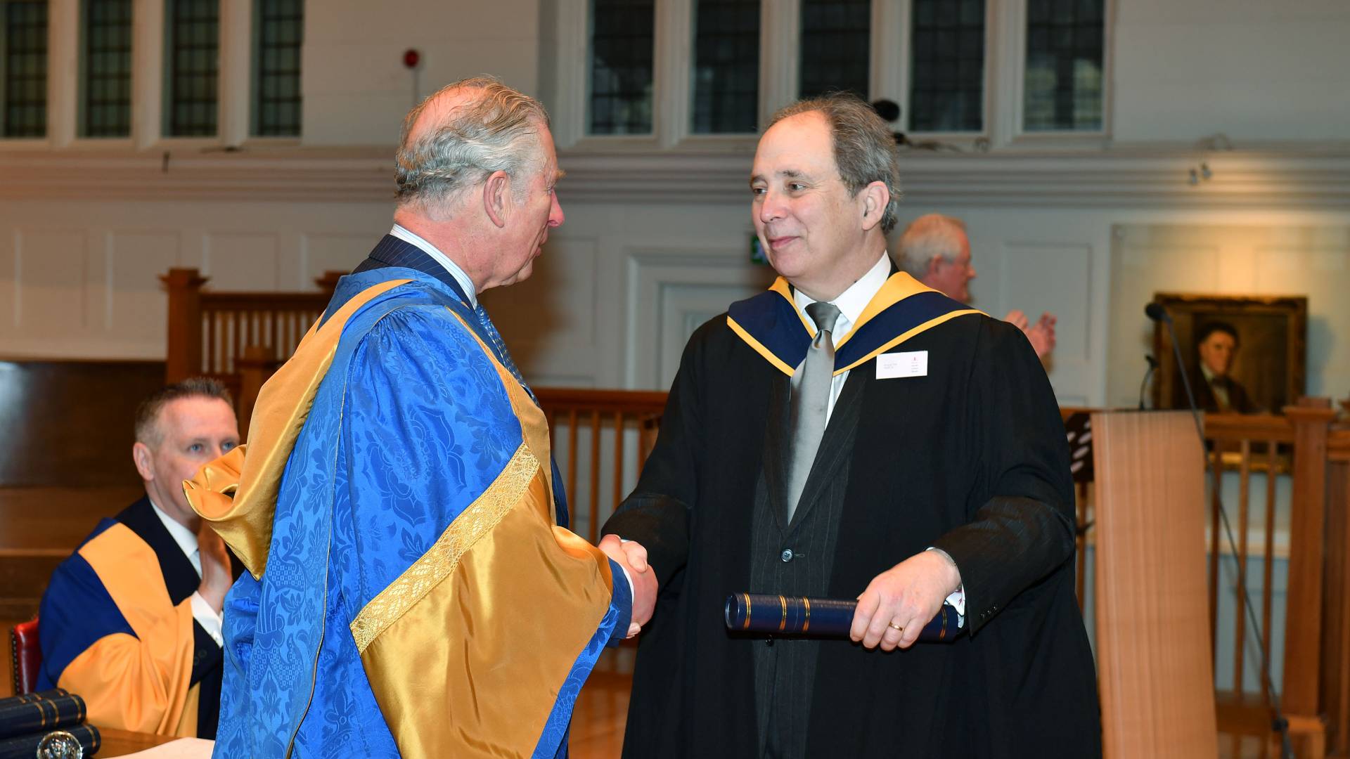 Michael Pratt and Prince Charles