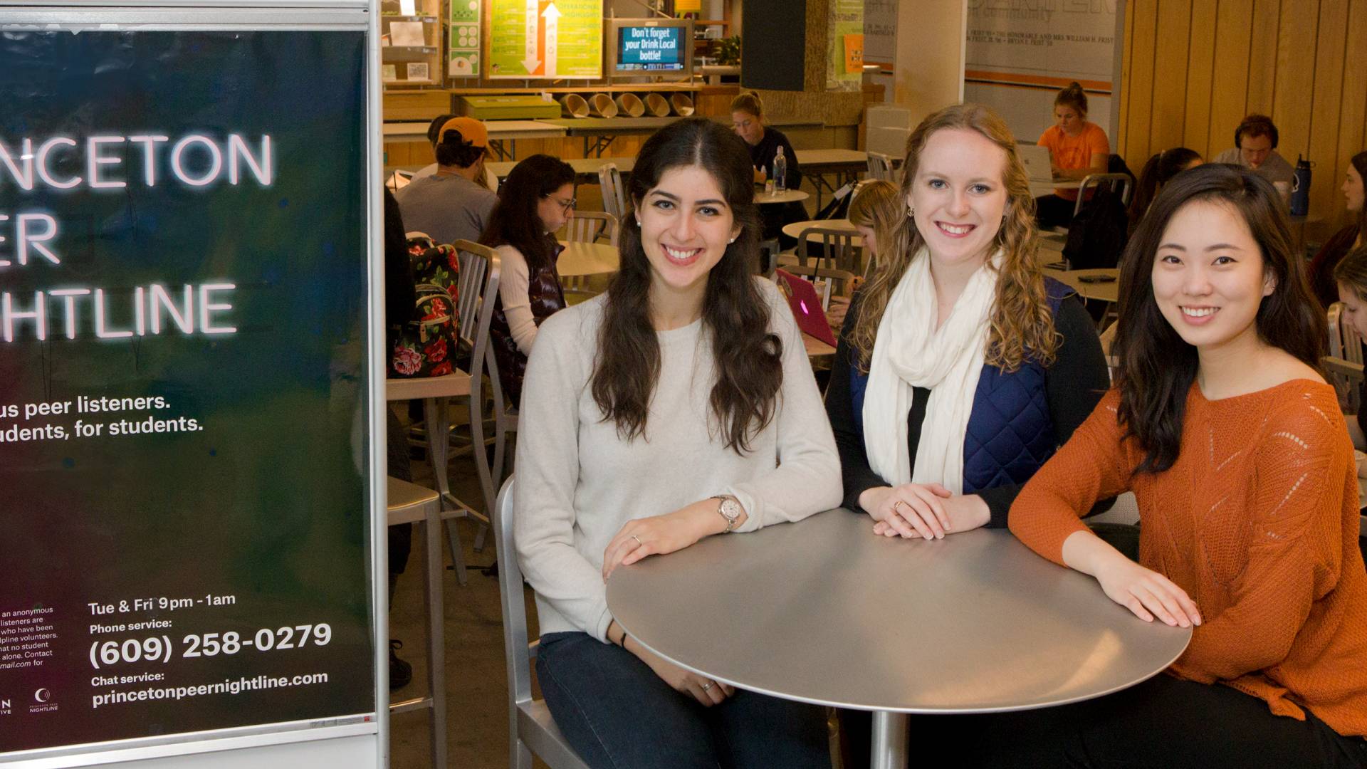 The Princeton Peer Nightline team