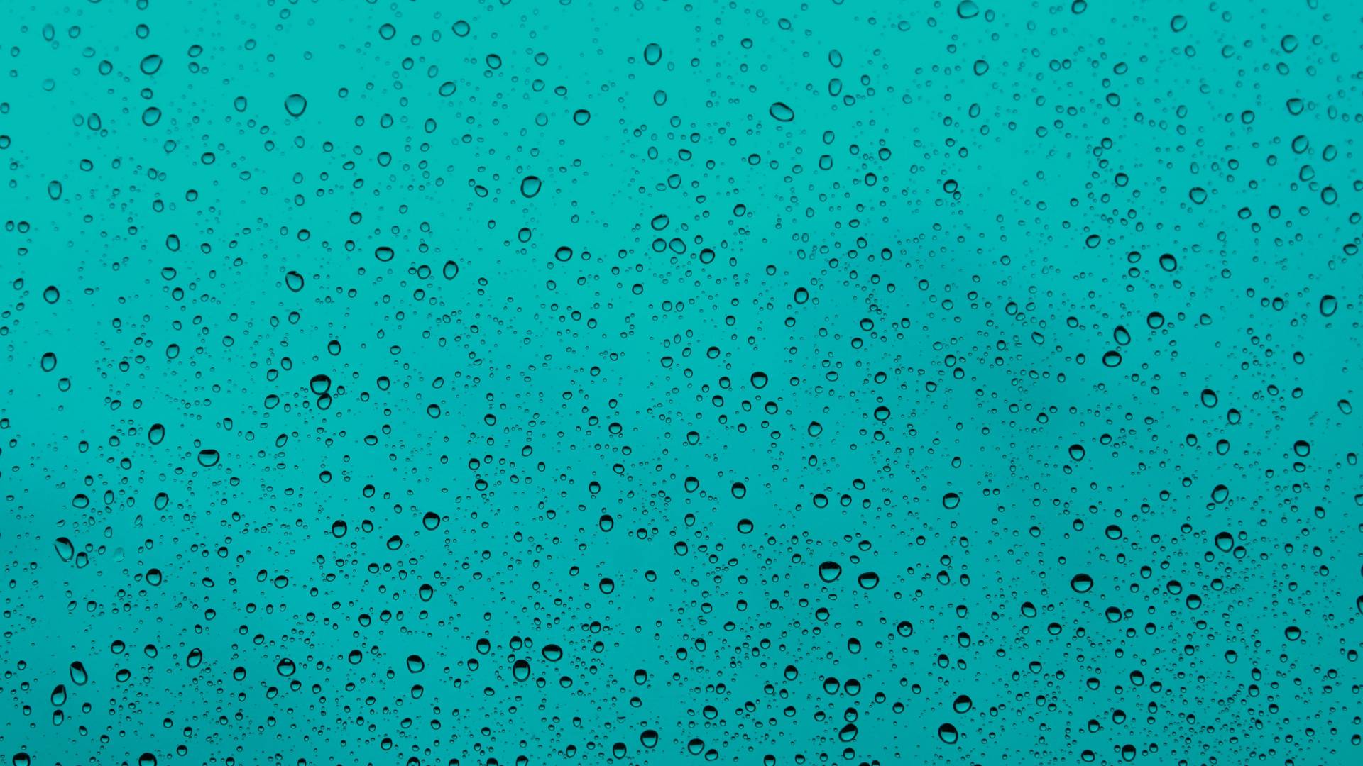 waterdrops on a blue background