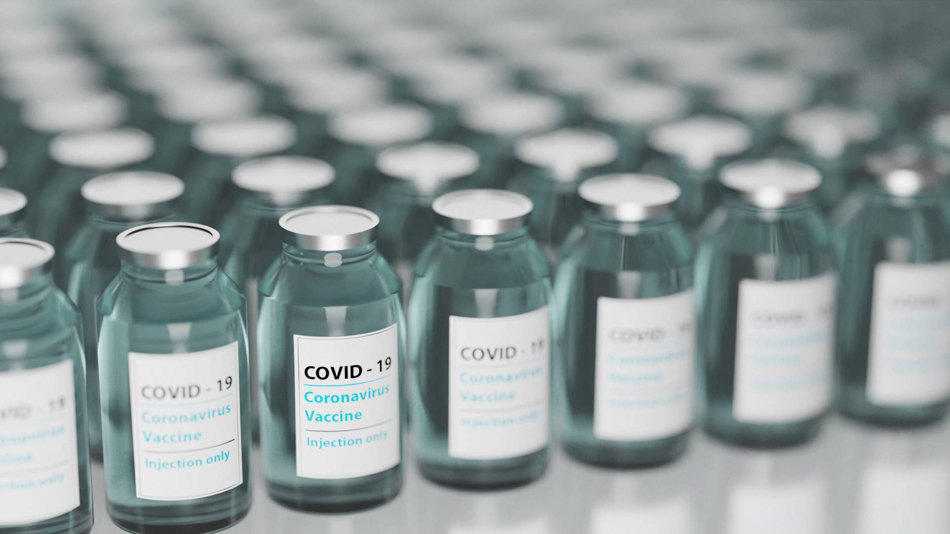 vials of COVID vaccine