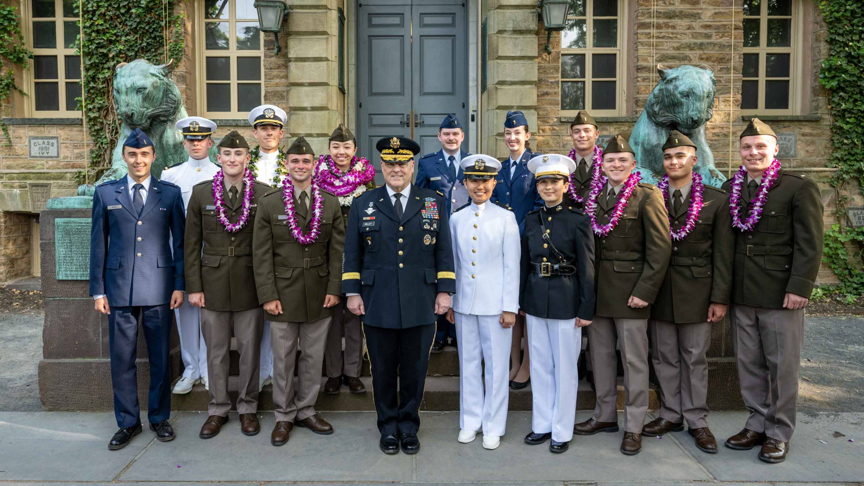 After Princeton graduation, ROTC students are commissioned as U.S. Army ...