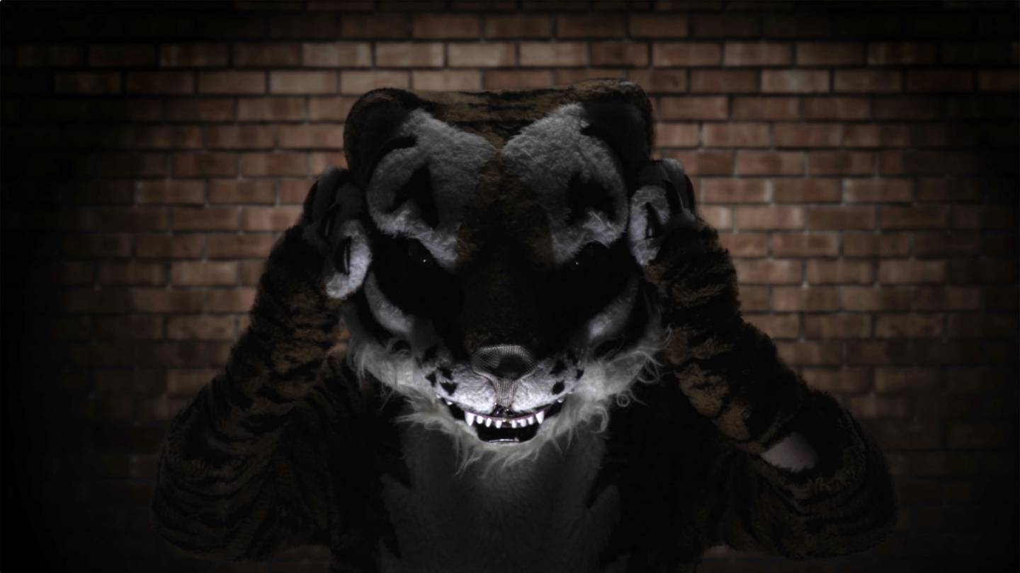 face of tiger mascot