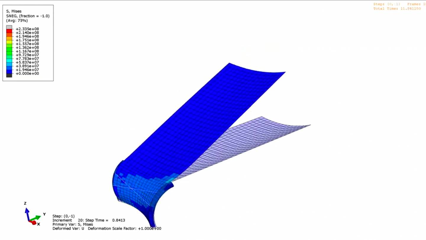 Computer-generated animation of an energy-efficiency structure