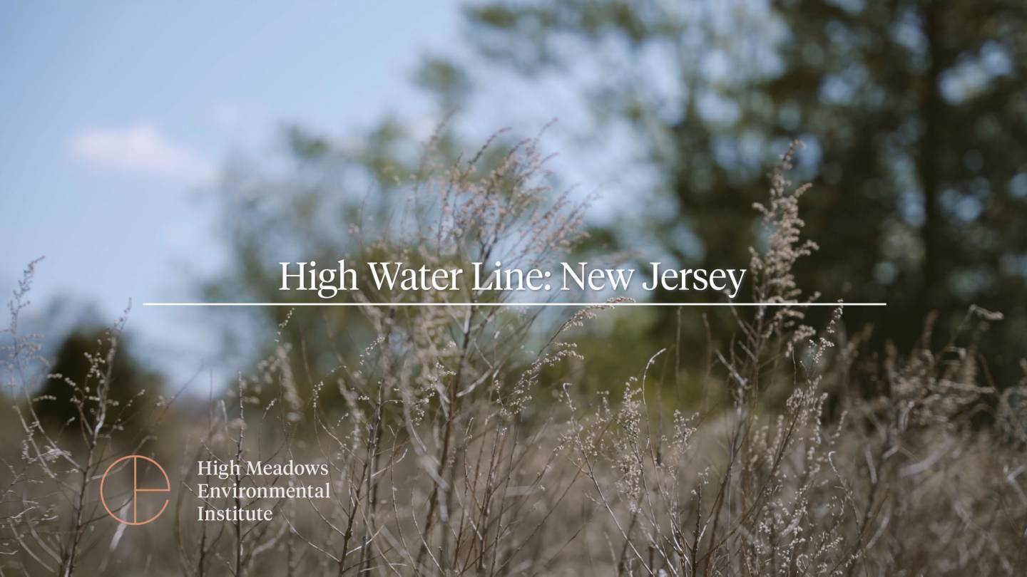 High Water Line: New Jersey. A video from the High Meadows Environmental Institute
