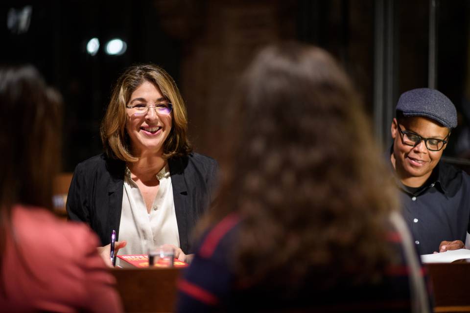 Author Naomi Klein fires up discussion of climate crisis and action