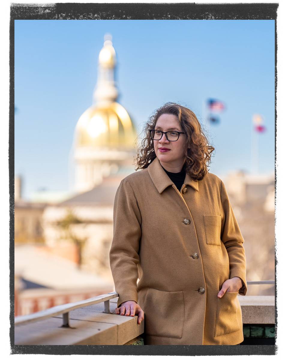 Lucy Partman, an economic development officer for New Jersey who studied art and archaeology