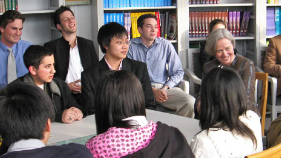 Shirley Tilghman in China