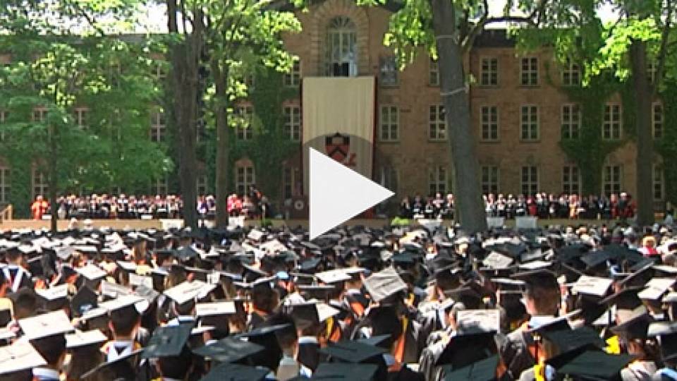 Commencement 2014 video feature homepage visual