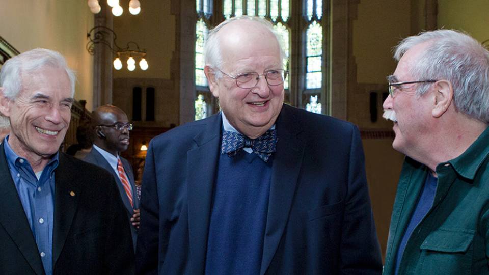 Angus Deaton with Christopher Sims and Eric Wieschaus