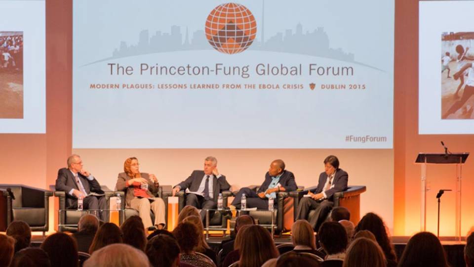 Princeton-Fung Forum Conference panel with Joao Biehl, Amaney Jamal, Dominic MacSorley, Leonard Wantchekon, Joel Achenbach