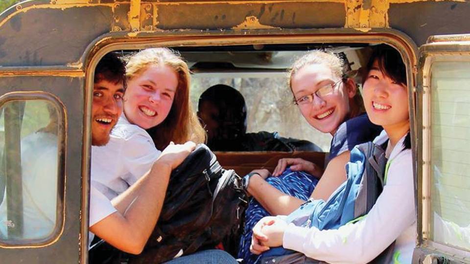 Global Health Program Princeton students at the Mpala Research Center, Laikipia County, Kenya