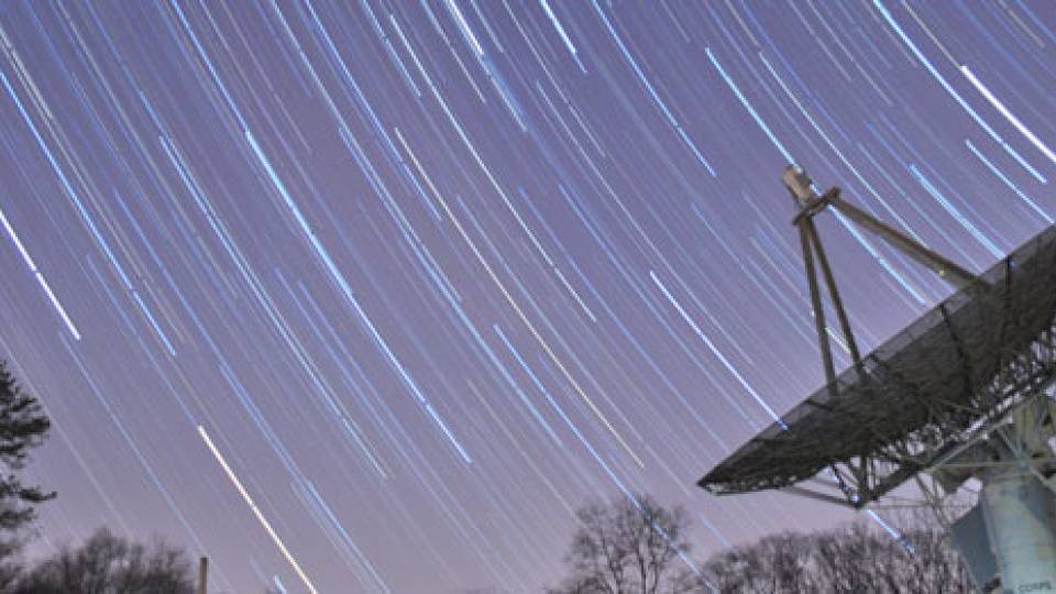 Daniel Marlow Satellite night sky