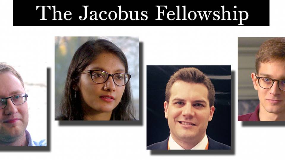 "The Jacobus Fellowship" Adam Lerner, Alexander "Sasha" Philippov, Henry Shapiro, Neereja Sundaresan