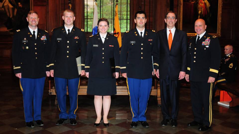 Members of the Princeton ROTC