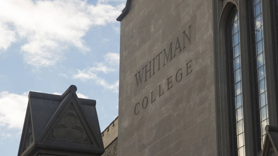 exterior of Whitman College