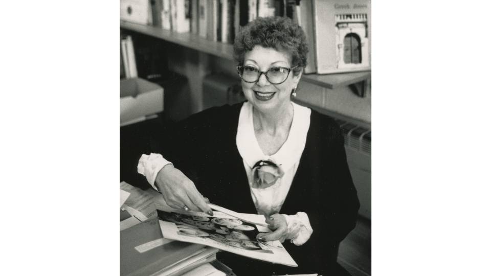 Suzanne Keller, the first tenured female member of the faculty