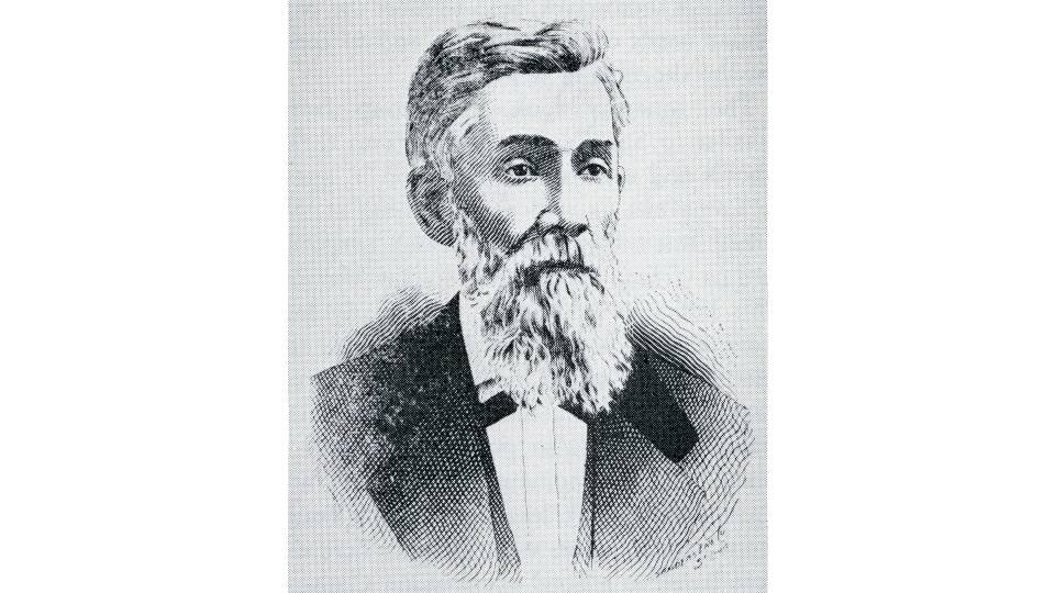 Portrait of William Potter Ross, principal chief of the Cherokee Nation