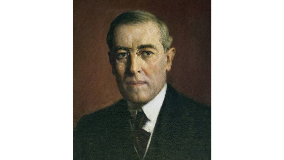 Portrait of Woodrow Wilson