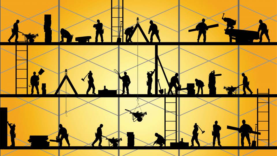 Illustrations of workers