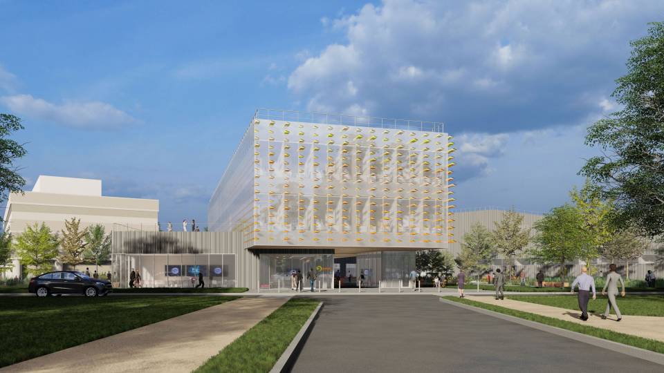 Architecht's rendering of the PPIC building