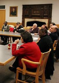 Public policy breakfast meeting