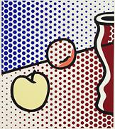 "Still Life with Red Jar" by Roy Lichtenstein