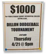 dodgeball poster