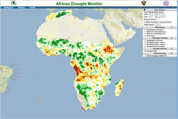 Drought webpage