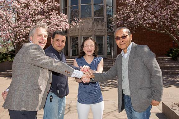 Senior Thesis Rebecca Basaldua with advisors