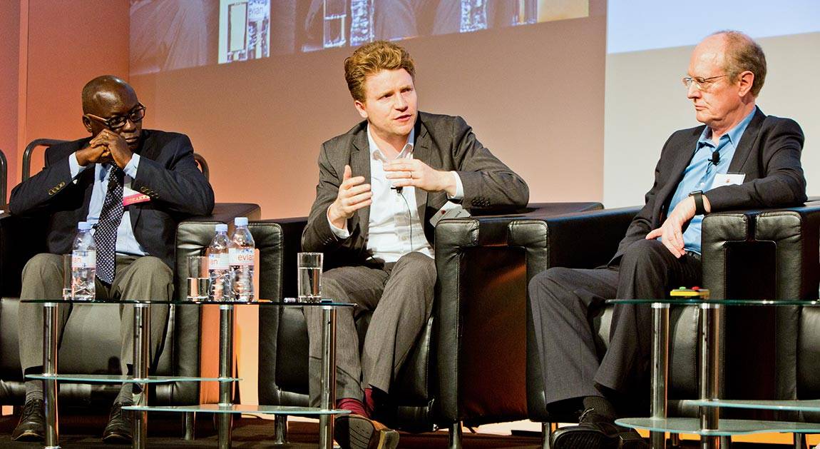 Princeton-Fung Forum Conference panel with George Armah, Gabriel Fitzpatrick, Bryan Grenfell