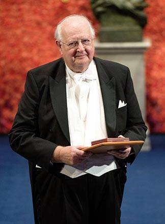 Angus Deaton with Nobel Prize