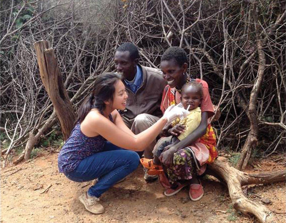 Global Health Program Catherine Duazo in Kenya