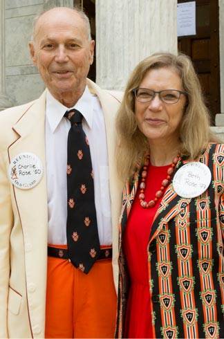 Reunions 2016 Beth Rose and Charles Rose