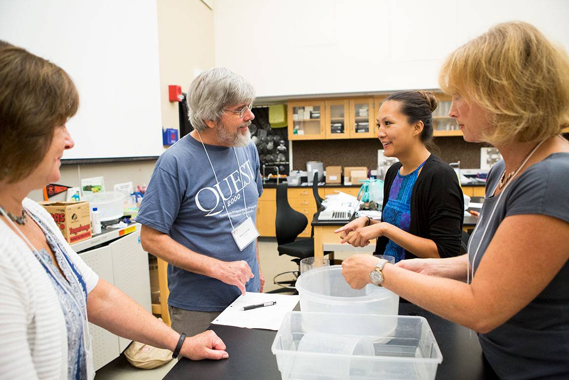 QUEST Steve Carson, Donna Stumm, Sarah Young, Barbara Vitanza