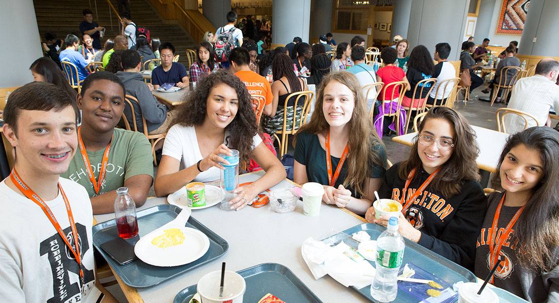 LEDA Summer at Princeton lunch