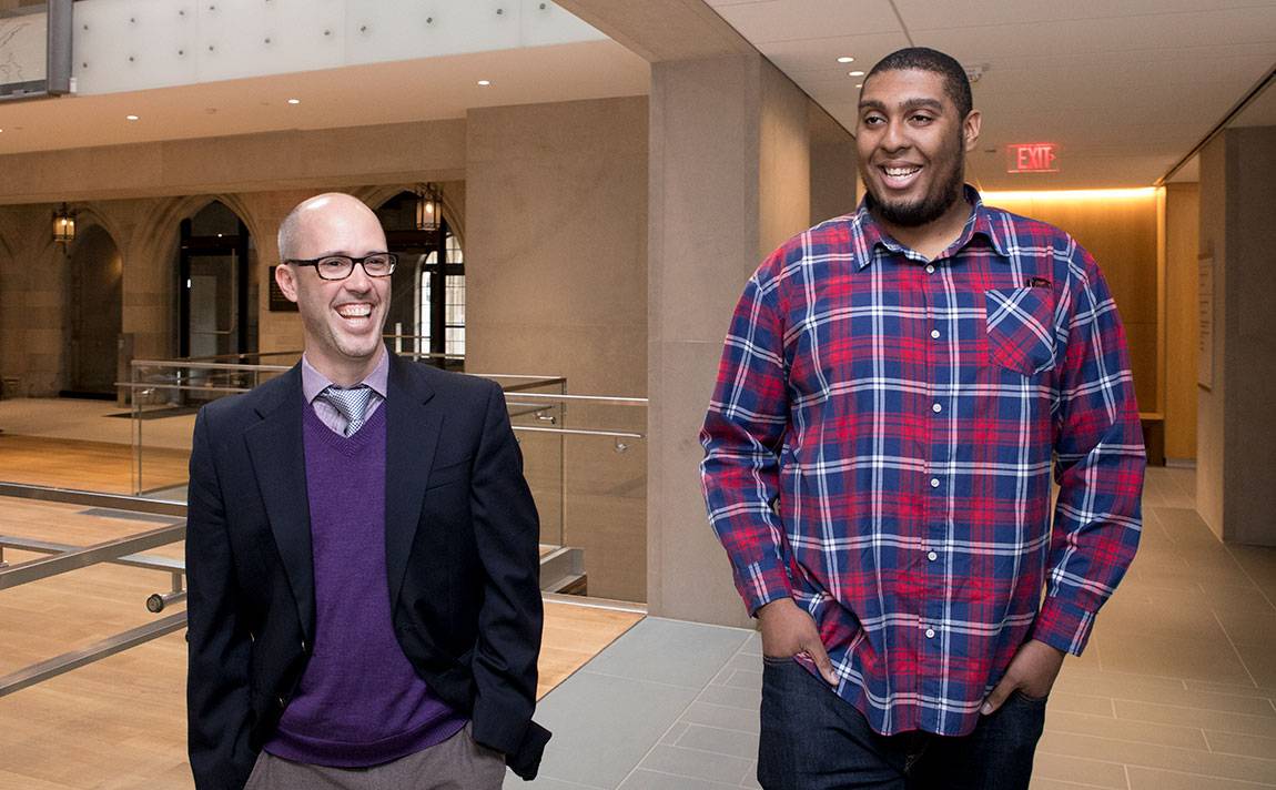 Brandon Johnson and Kristopher Ramsay