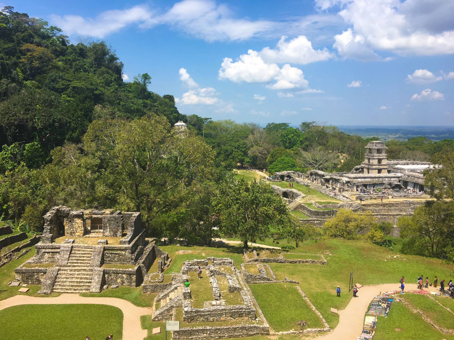 Vista of Palenque, Chiapas, Mexico