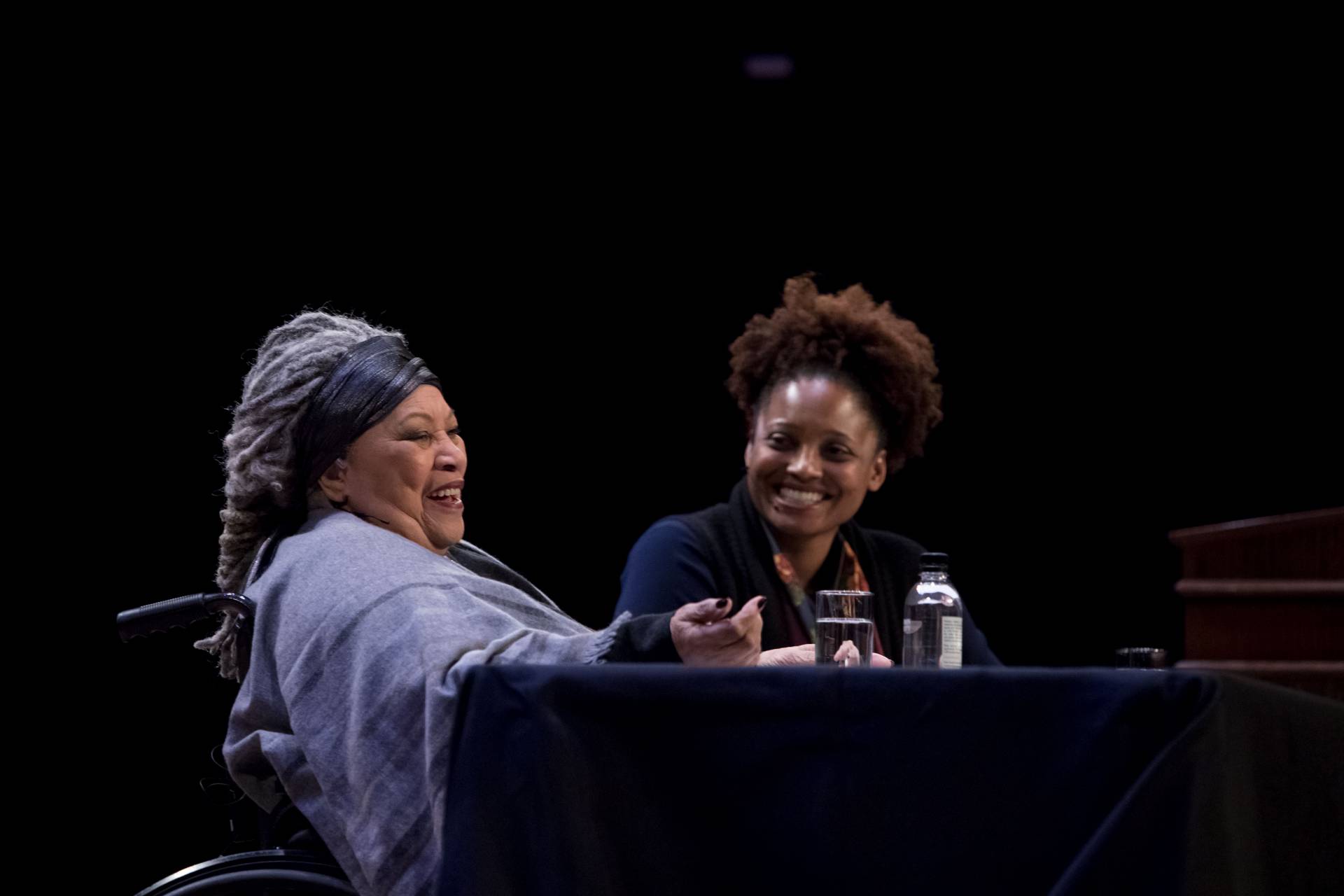 Toni Morrison and Tracy K. Smith