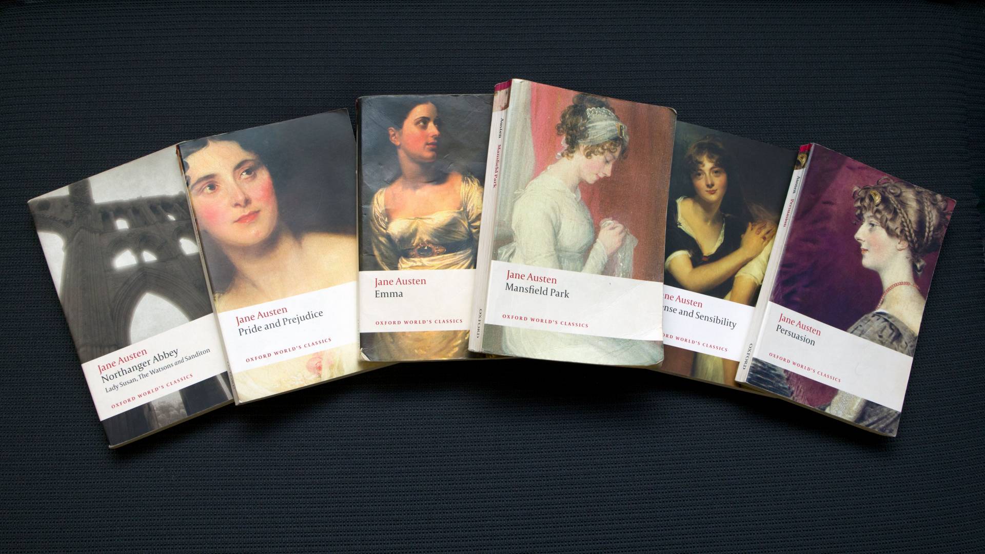 Six of Jane Austen's books