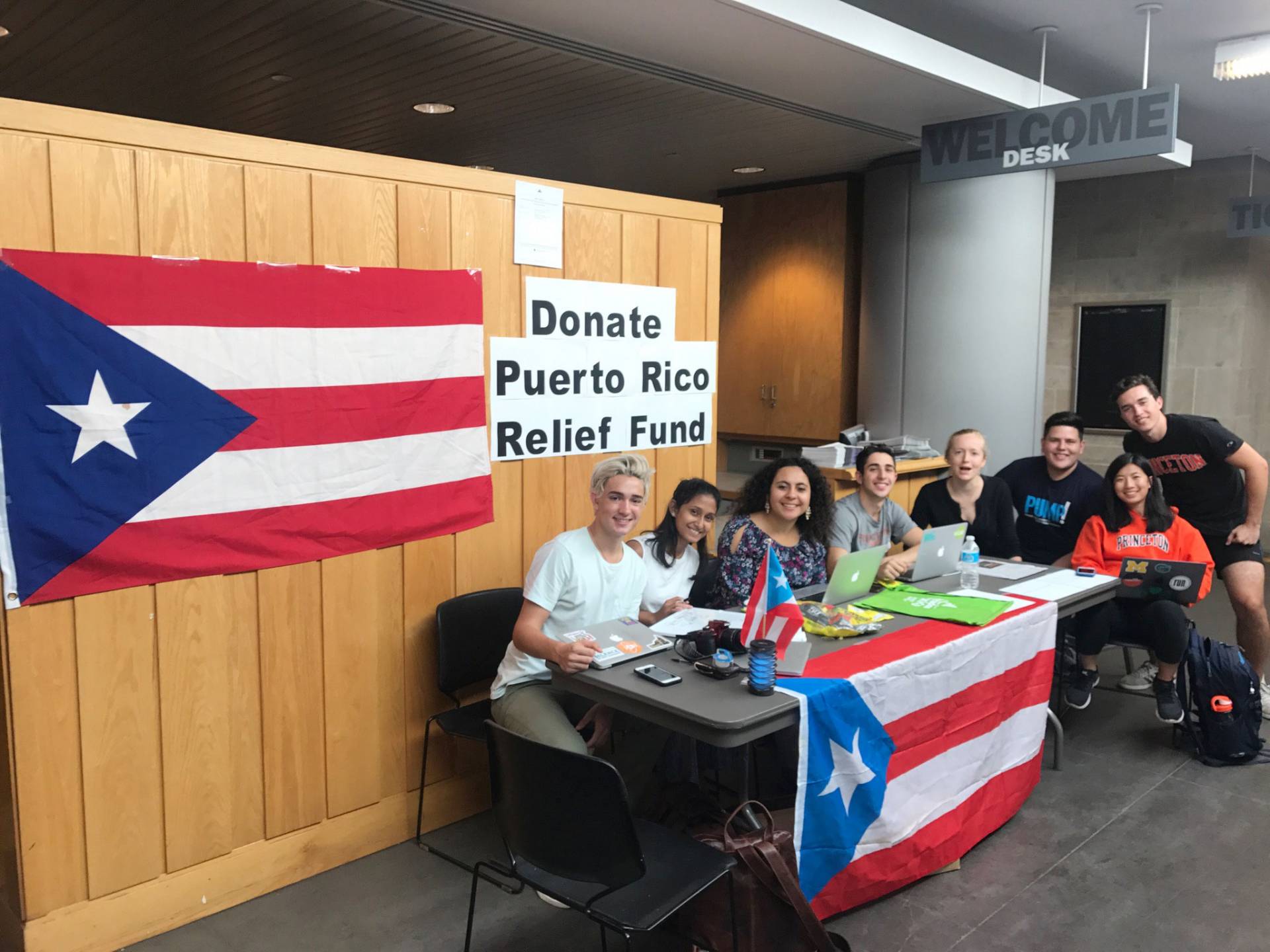 Puerto Rico fundraiser at Frist