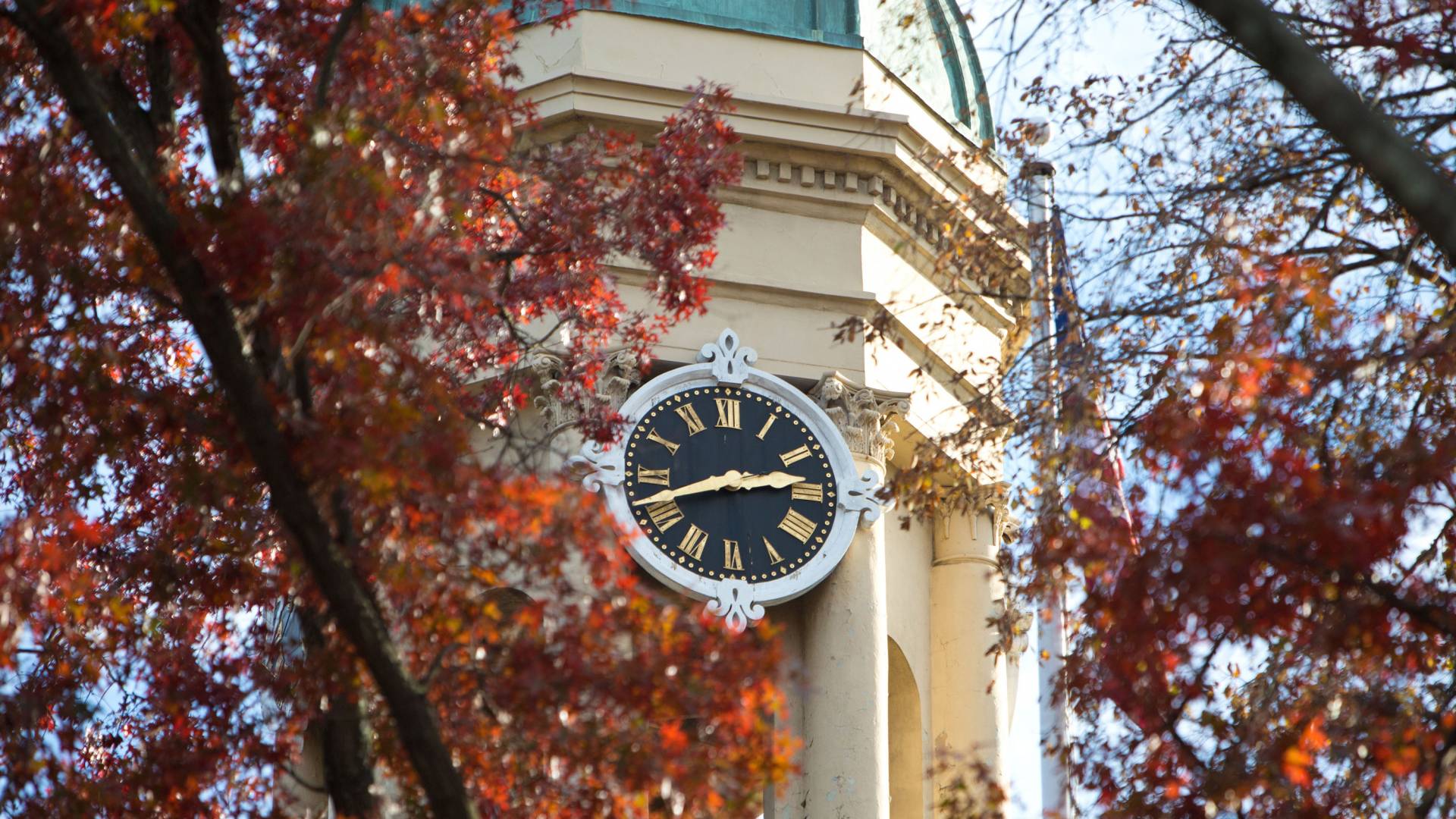 Nassau Hall Clock