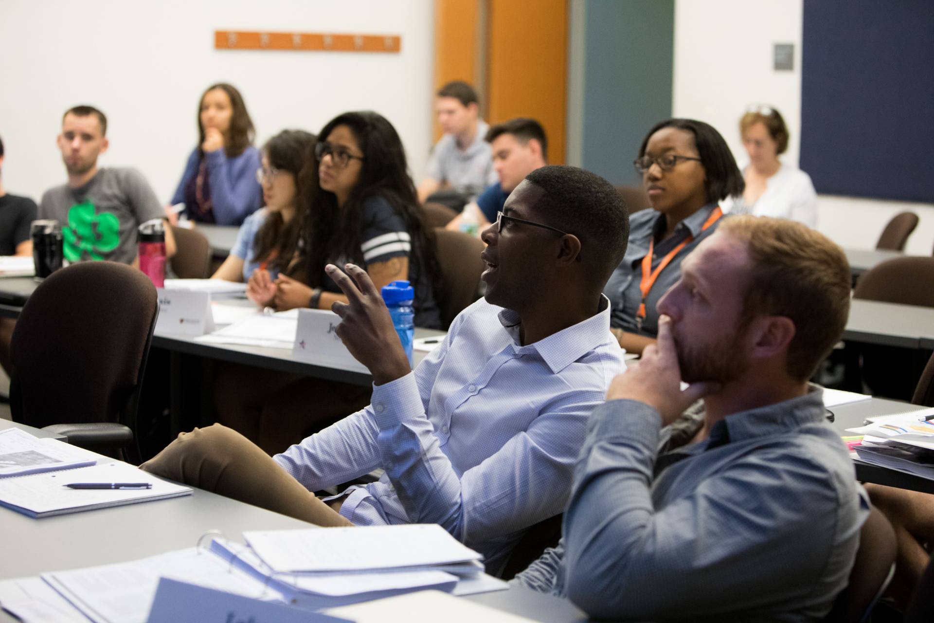 Students in the Warrior-Scholar Project