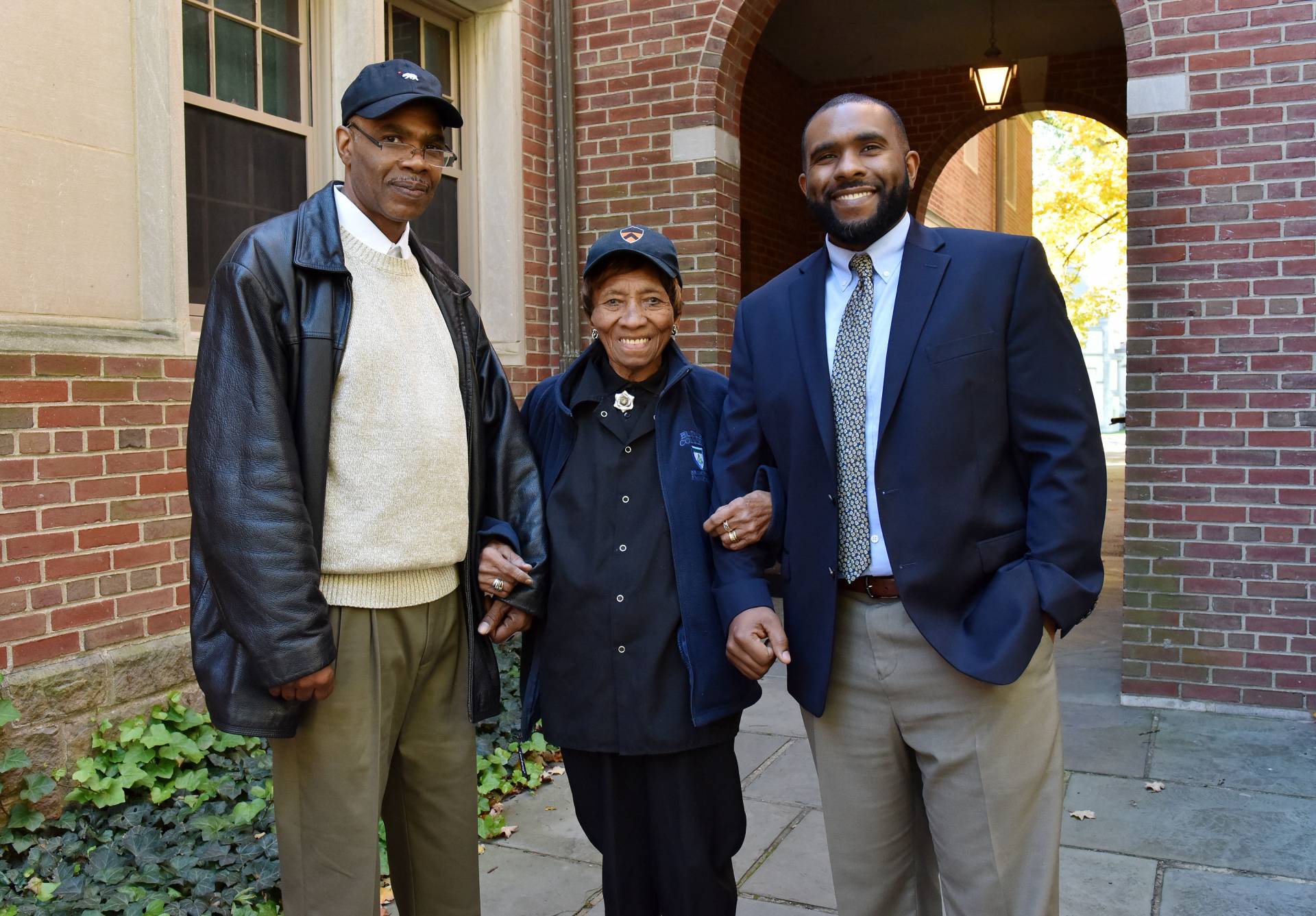 Laura Wooten and her grandsons