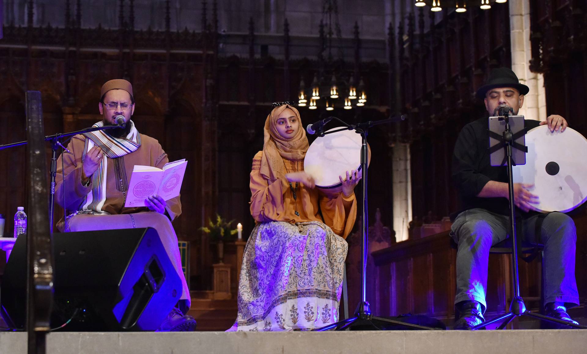Musicians during Mawlid celebration in Chapel