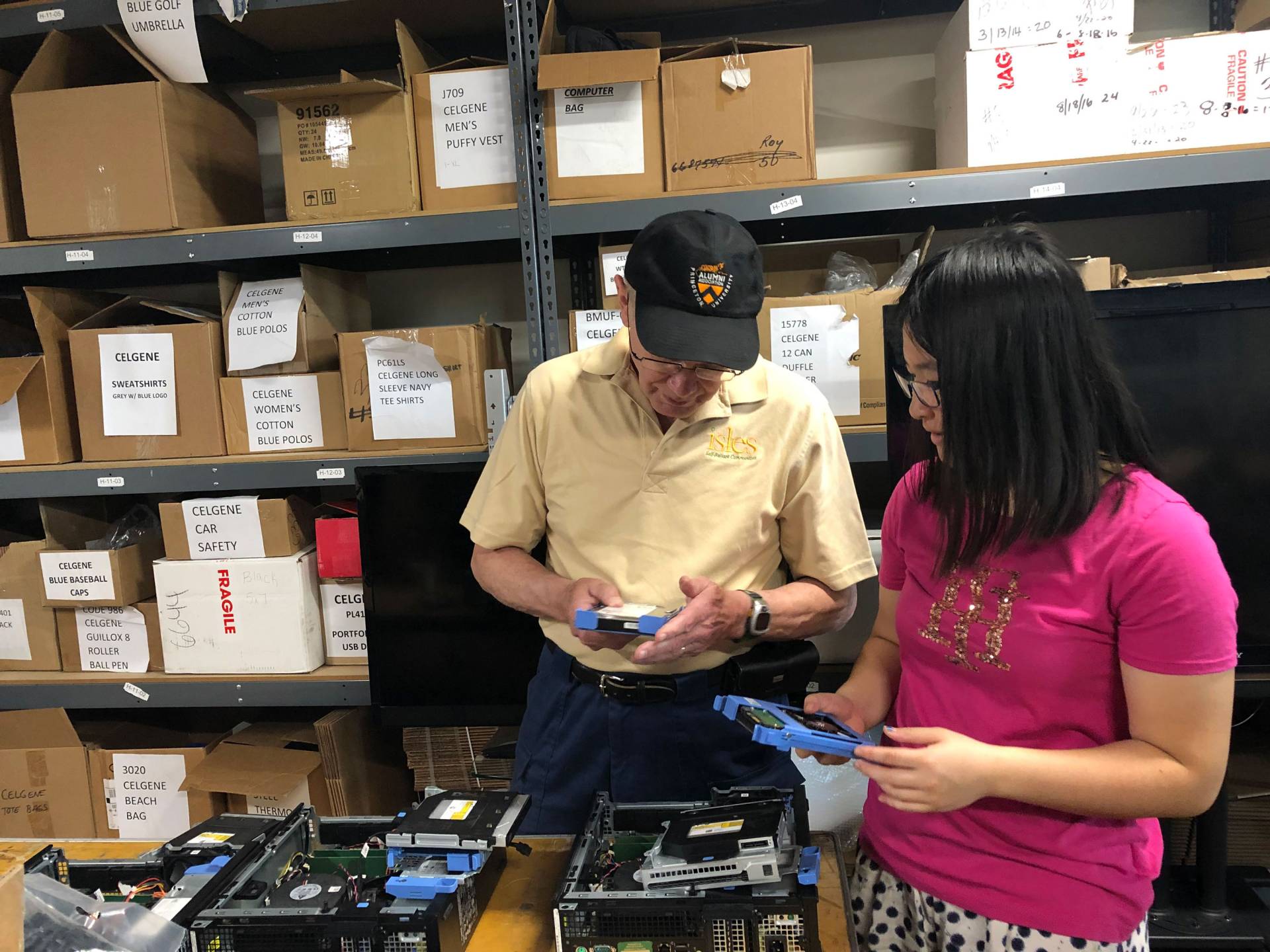 Kaylin Xu and Rick Ober