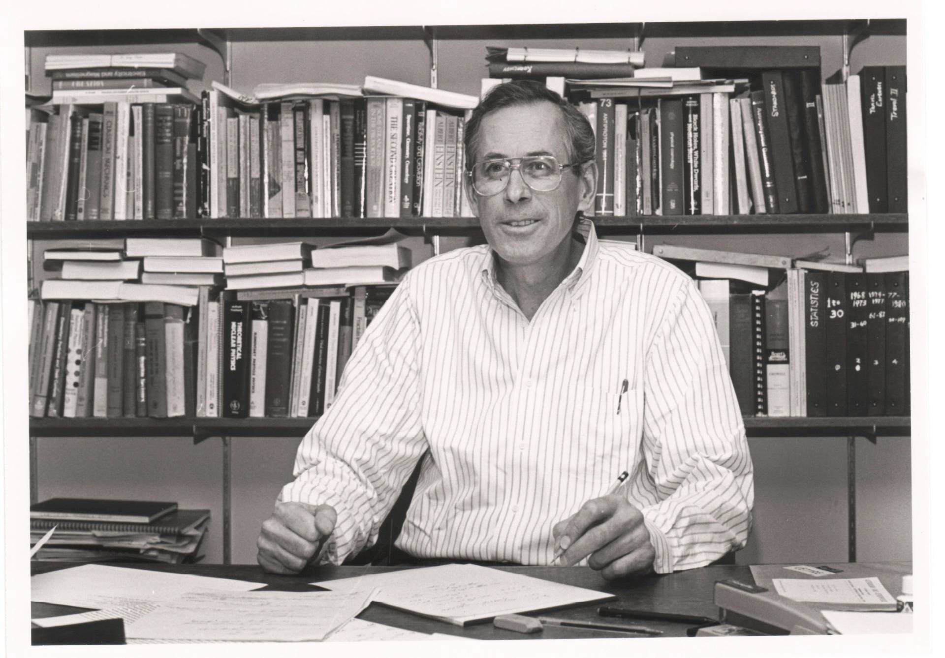 James Peebles in 1990