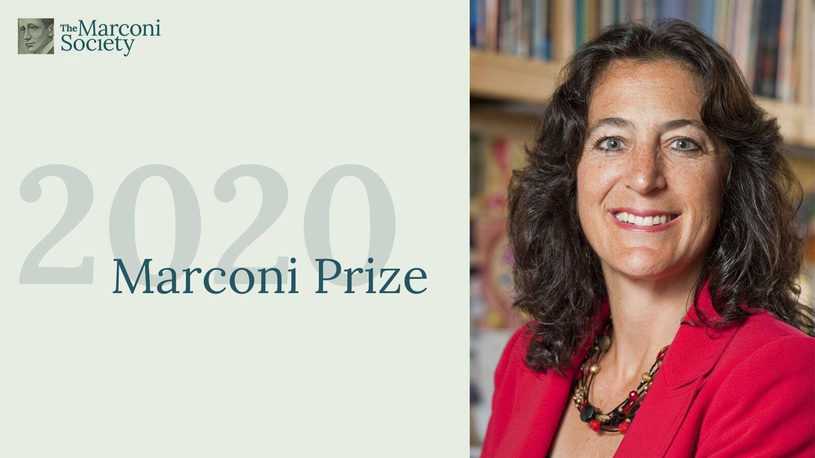 Andrea Goldsmith, winner of the 2020 Marconi Prize