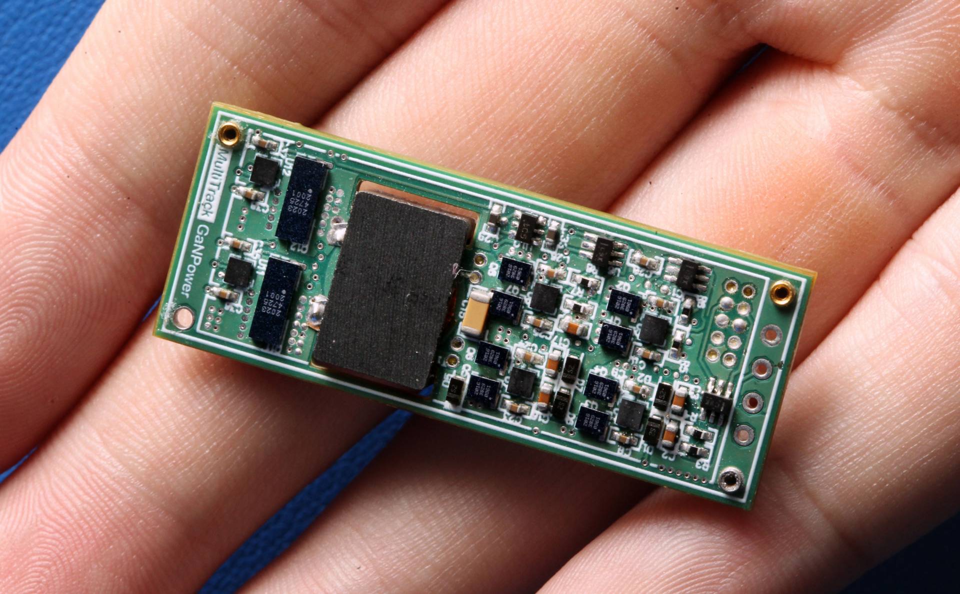 computer chip in a hand