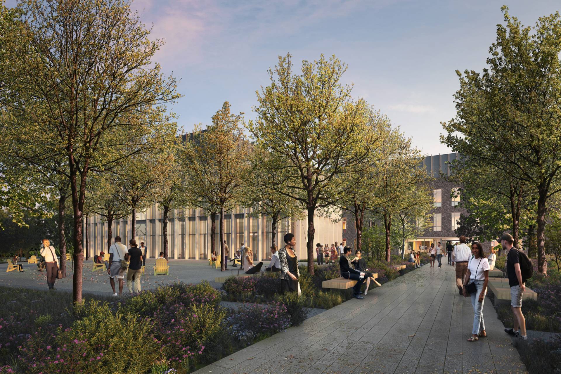 ES + SEAS Prospect entrance